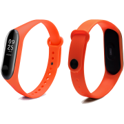 Ремешок для Mi Band 3/4 COLORS оранжевый