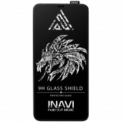 Защитное стекло (NP) INAVI PREMIUM для iPhone XS Max / iPhone 11 Pro Max черный