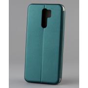чехол-книга 360 для Xiaomi Redmi 9/Poco M2/Poco M2 (2021) STANDARD темно-зеленый