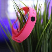 Ремешок для Mi Band 3/4 COLORS малиновый