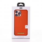 Чехол из искусственной кожи HDD STAY CLASSY (HBC-012) для iPhone 12 Pro темно-зеленый