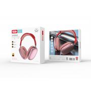 Наушники Bluetooth XO BE25 (накладные) розовый