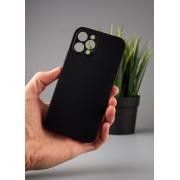 Силиконовый чехол Graphite для iPhone 12 Pro черный