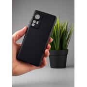 Силиконовый чехол Graphite для Xiaomi 12/12X/12S черный