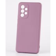 Силиконовый чехол SOFT Silicone Case для Samsung A53 5G (без лого) лаванда