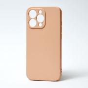 Силиконовый чехол SOFT Silicone Case для iPhone 13 Pro Max (без лого) пудра