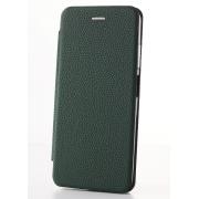 чехол-книга 360 для Samsung A03S ART темно-зеленый