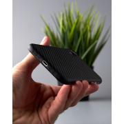 Карбоновый чехол K-DOO Air Carbon (UltraSlim 0.45mm) для iPhone XR черный