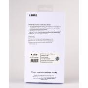 Карбоновый чехол K-DOO Air Carbon (UltraSlim 0.45mm) для iPhone 14 темно-зеленый