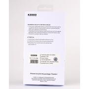 Карбоновый чехол K-DOO Air Carbon (UltraSlim 0.45mm) для iPhone 14 синий