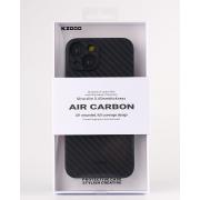 Карбоновый чехол K-DOO Air Carbon (UltraSlim 0.45mm) для iPhone 14 Plus черный