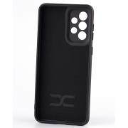 Силиконовый чехол SOFT Silicone Case для Samsung A33 5G (ТРИЗУБ) черный