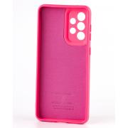Силиконовый чехол SOFT Silicone Case для Samsung A33 5G (ТРИЗУБ) малиновый