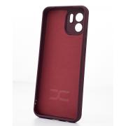 Силиконовый чехол SOFT Silicone Case для Samsung A53 5G (ТРИЗУБ) бордовый