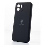 Силиконовый чехол SOFT Silicone Case для Xiaomi Redmi 9A/9i Sport/9a Sport (ТРИЗУБ) черный