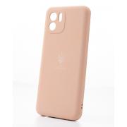 Силиконовый чехол SOFT Silicone Case для Xiaomi Redmi 9A/9i Sport/9a Sport (ТРИЗУБ) пудра