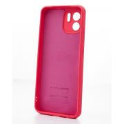 Силиконовый чехол SOFT Silicone Case для Xiaomi Redmi 9A/9i Sport/9a Sport (ТРИЗУБ) малиновый