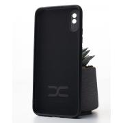 Силиконовый чехол Original pack SOFT для iPhone 12 Pro Max (ТРИЗУБ) черный