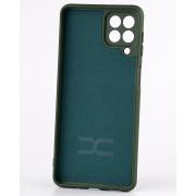 Силиконовый чехол SOFT Silicone Case для Samsung M53 5G (без лого) темно-зеленый