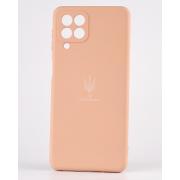 Силиконовый чехол SOFT Silicone Case для Samsung M53 5G (ТРИЗУБ) пудра