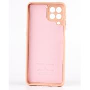 Силиконовый чехол SOFT Silicone Case для Samsung M53 5G (ТРИЗУБ) пудра