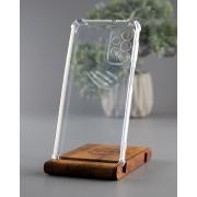 Силиконовый чехол WS SHOCKPROOF для Samsung A23 прозрачный