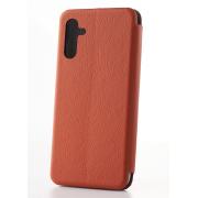 чехол-книга 360 для Samsung A04S ART коричневый