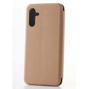 чехол-книга 360 для Samsung A04S ART бежевый