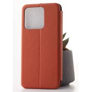 чехол-книга 360 для Xiaomi Redmi 10A ART коричневый