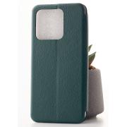 чехол-книга 360 для Xiaomi Redmi 10A ART темно-зеленый