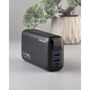 АКБ PowerBank XO PR200 (30000 mAh) QC22.5W/PD20W/Digital Display черный