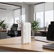 АКБ PowerBank Polygold PG-PW328 USB/2 PD/фонарь/LED дисплей/кабель 2в1(Type-C/Lightning) (36000mAh) белый