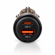 АЗУ DC блок (PD / 30W+QC3.0 / 60W) (XC-41) черный