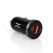 АЗУ DC блок (PD / 35W + QC3.0 / 30W Fast Charger) (TC-20) черный