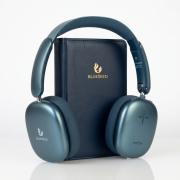 Наушники Bluetooth Blueseed BS-H4 (накладные) blue
