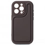 Чехол LABUBU для iPhone 15 Pro коричневый