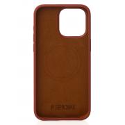 Чехол MagSafe Silicone Beats Case для iPhone 15 brown
