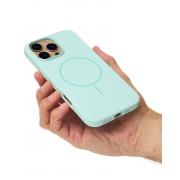 Силиконовый чехол Slim Ring Soft с поддержкой MagSafe для iPhone 16 Pro succulent