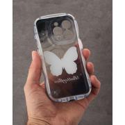 Чехол BUTTERFLY для iPhone 15 Pro черный