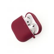 Чехол для Airpods 3 SOFT+Fiber rose red