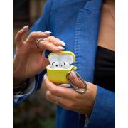 Чехол для Airpods 4 SOFT+Fiber shiny yellow
