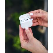 Чехол для Airpods 4 SOFT+Fiber white