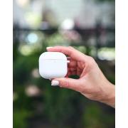Чехол для Airpods 4 SOFT+Fiber white