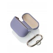 Чехол для Airpods Pro SOFT+Fiber grey lavender