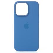 Силиконовый чехол Lux Colors с поддержкой MagSafe для iPhone 13 Pro Blue Jay