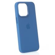 Силиконовый чехол Lux Colors с поддержкой MagSafe для iPhone 13 Pro Blue Jay