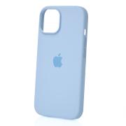 Силиконовый чехол Lux Colors с поддержкой MagSafe для iPhone 15 Light Blue