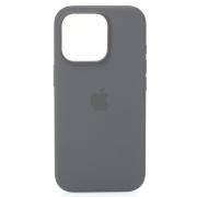 Силиконовый чехол Lux Colors с поддержкой MagSafe для iPhone 16 Pro (AI) Stone Gray