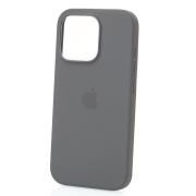 Силиконовый чехол Lux Colors с поддержкой MagSafe для iPhone 16 Pro (AI) Stone Gray