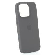 Силиконовый чехол Lux Colors с поддержкой MagSafe для iPhone 16 Pro (AI) Stone Gray